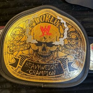 Gold Heavyweight Champion Belt